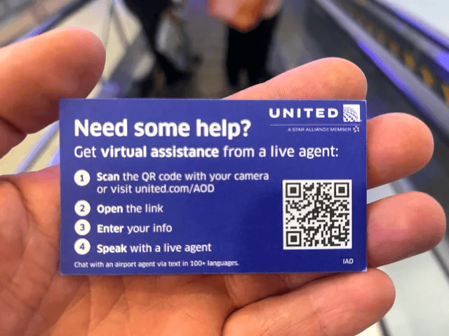 United Airlines’ “Agent on Demand” service
