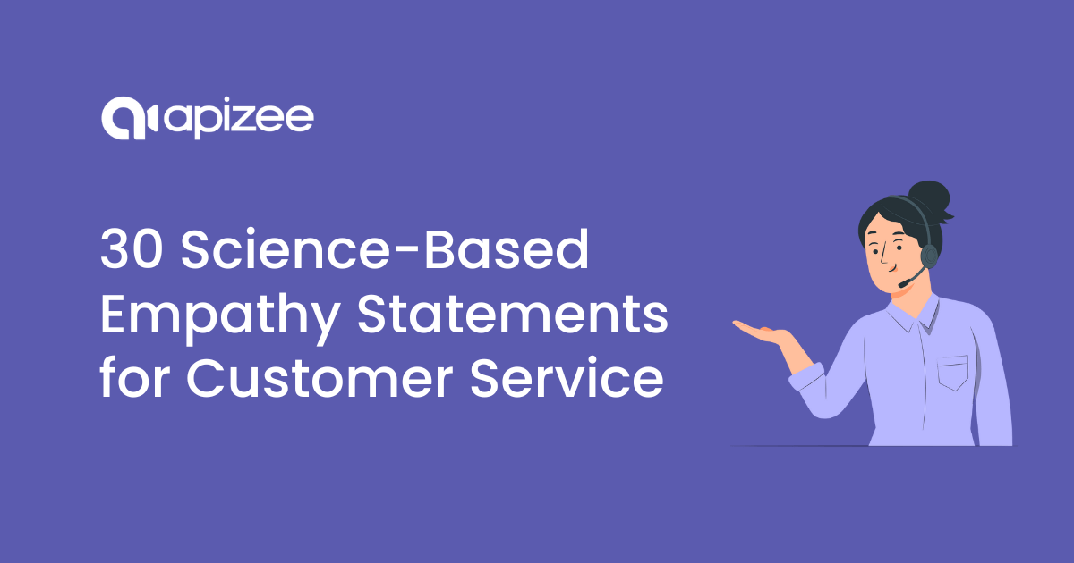 Empathy statements for Customer Service