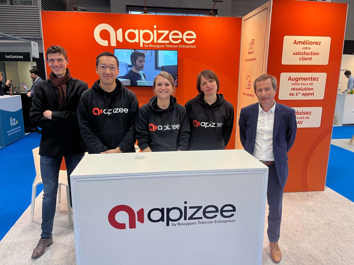 Apizee présent au salon All4Customer