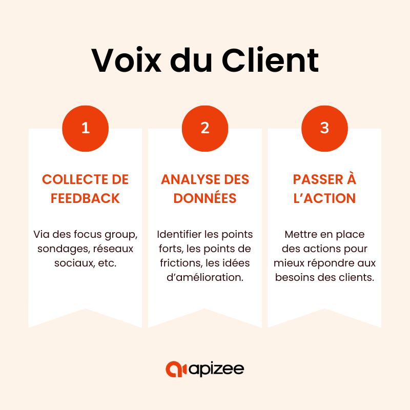 Schéma Voix du Client