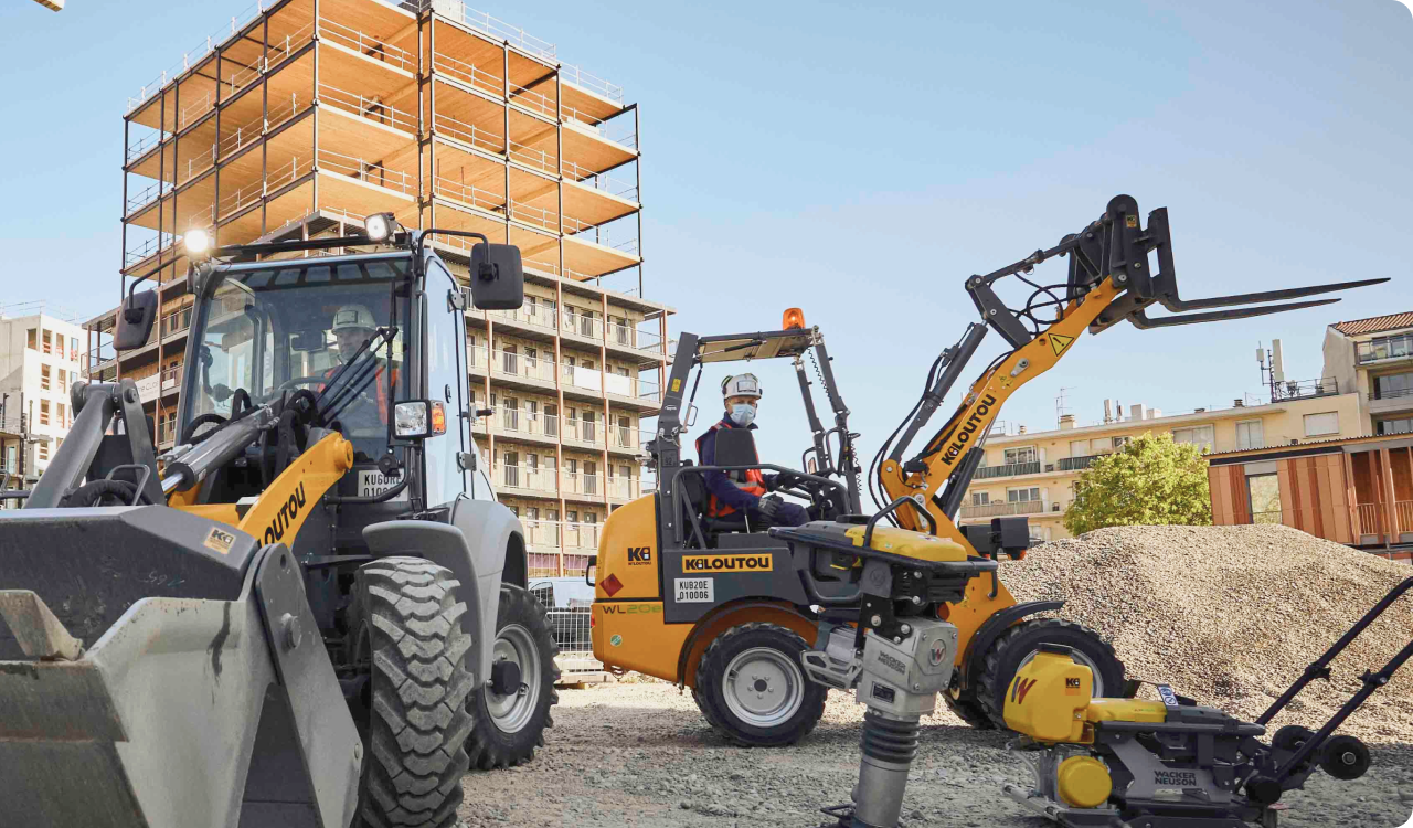 Kiloutou construction equipment