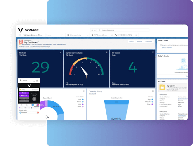 Exemple CCaaS Vonage