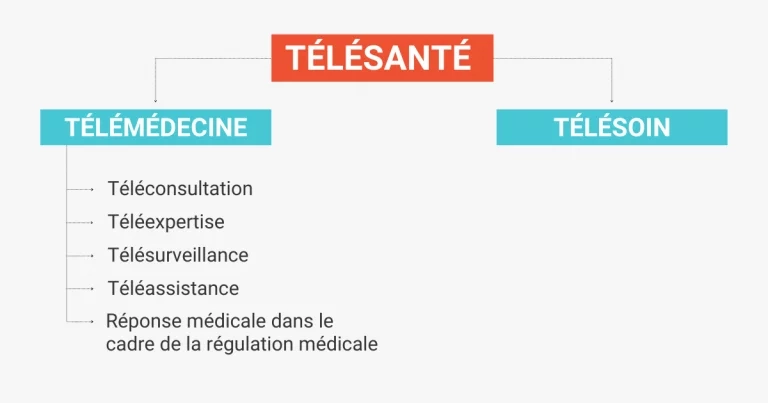 Télésanté dimensions schéma