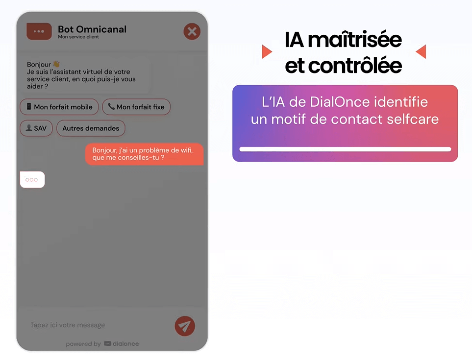 Chatbot DialOnce