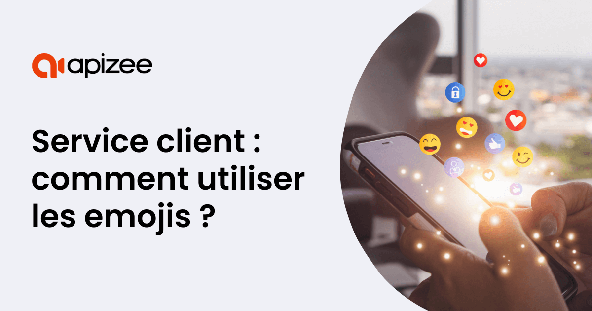 Emojis dans le service client